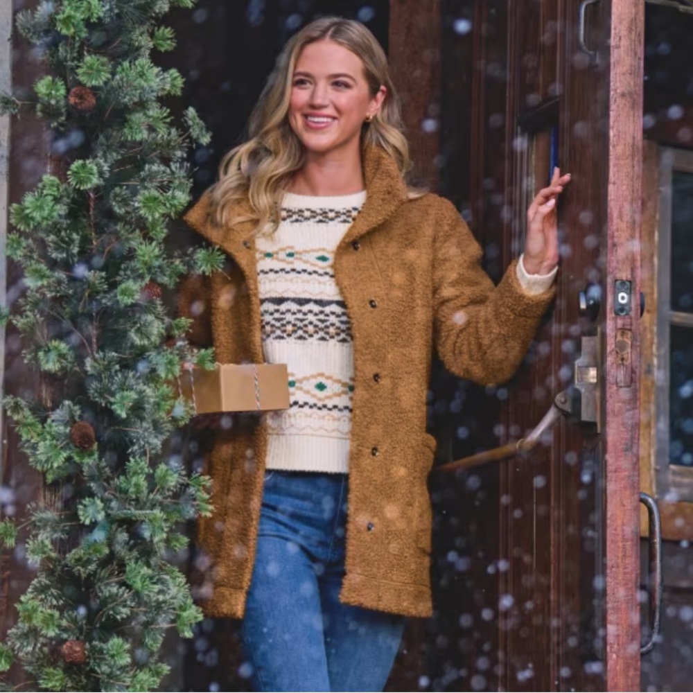 Natural Reflections Sherpa Coat